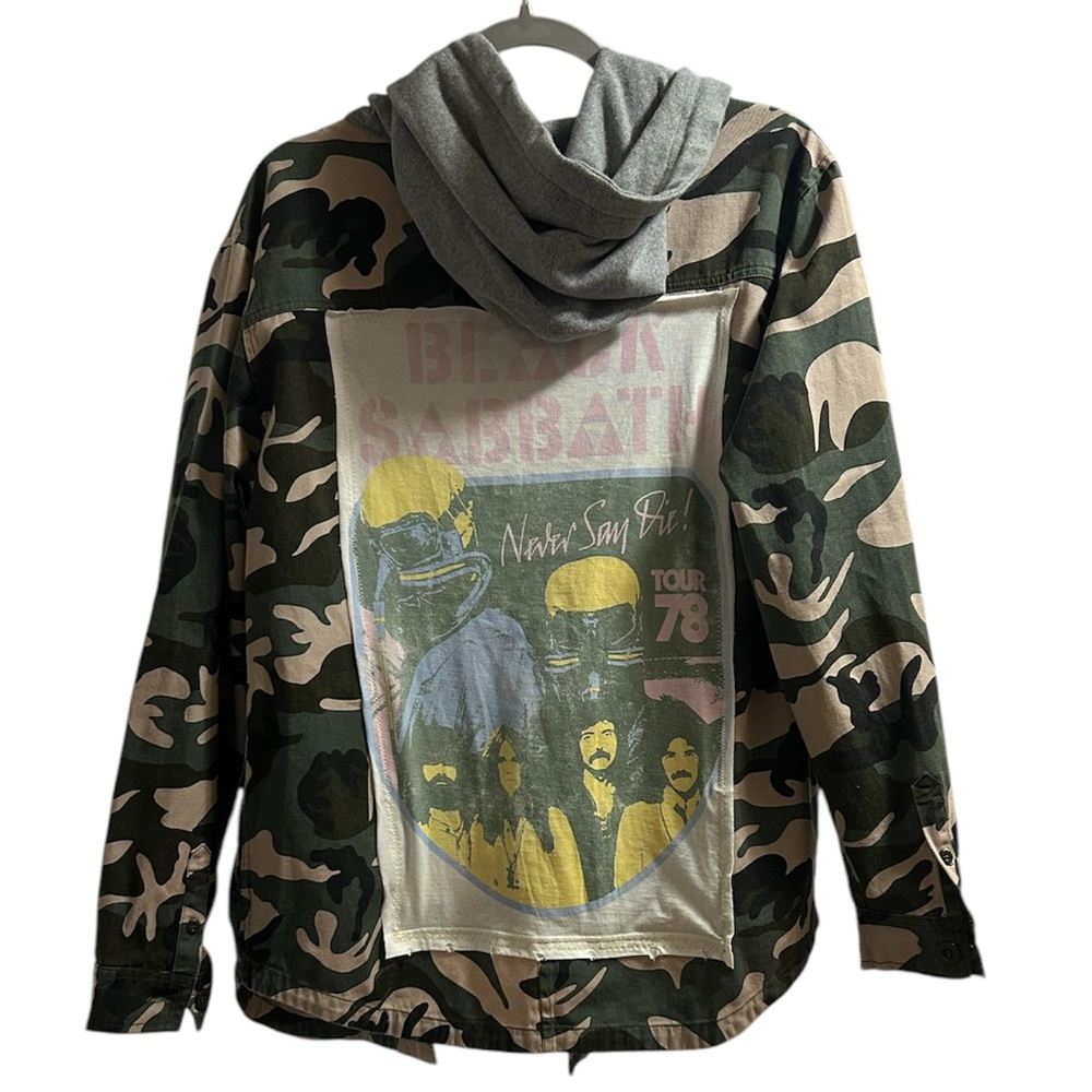 BLACK SABBATH band jacket ONE OF A KIND custom original creation by Rachelle